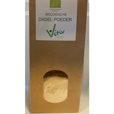 Vitiv Dadel poeder bio 400 gram - Overige vitaminen/mineralen