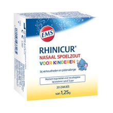 Foto van Rhinicur Neus spoelzout kind zakje
