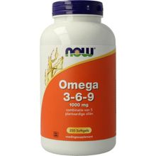 Foto van NOW Omega 3-6-9 1000mg