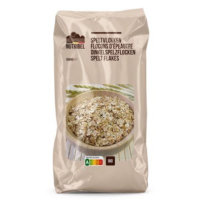 Nutribel Speltvlokken bio Nutribel Speltvlokken bio 500 gram - Voeding