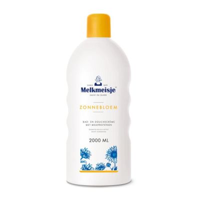 Foto van Melkmeisje Bad en douche zonnebloem/melk