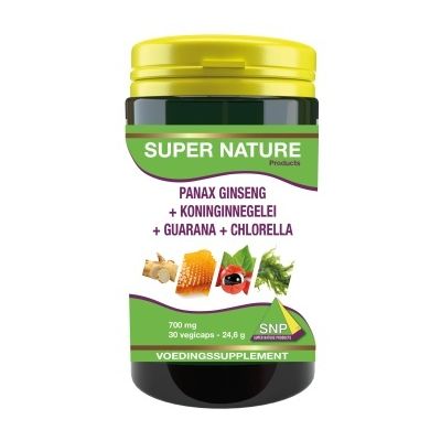 Foto van SNP Panax ginseng extract & royal jelly 700 mg