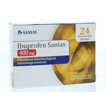 Foto van Sanias Ibuprofen 400 mg