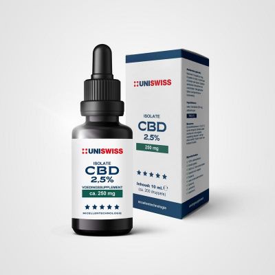 Uni Swiss-Pharma CBD-Isolaat 2.5%