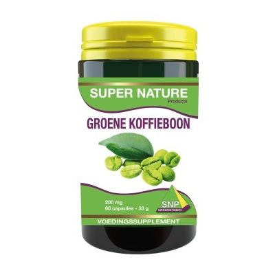 Foto van SNP Groene koffiebonen 200 mg