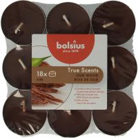 Bolsius Theelichten true scents oud wood