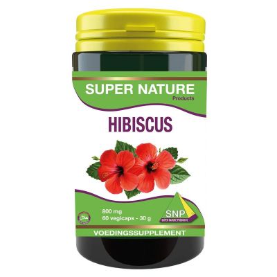 SNP Hibiscus 800 mg 60 capsules - Overige vitaminen/mineralen