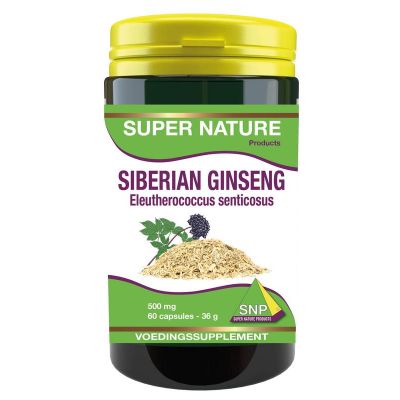 SNP Siberian ginseng 500 mg 60 capsules - Fytotherapie