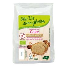 Foto van Ma Vie Sans Amandel kastanje cakemix bio - glutenvrij