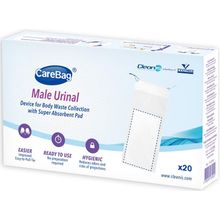 Foto van Carebag Wegwerpurinaal man
