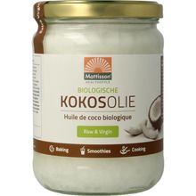 Foto van Mattisson Absolute kokosolie extra virgin bio