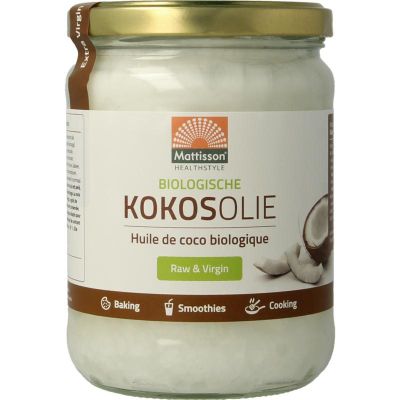 Mattisson Absolute kokosolie extra virgin bio 500 ml - Kokosolie