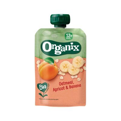 Foto van Organix Just oatmeal apricot banana 6-36 maanden
