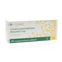 Bisacodyl 5 mg laxeer 5 mg