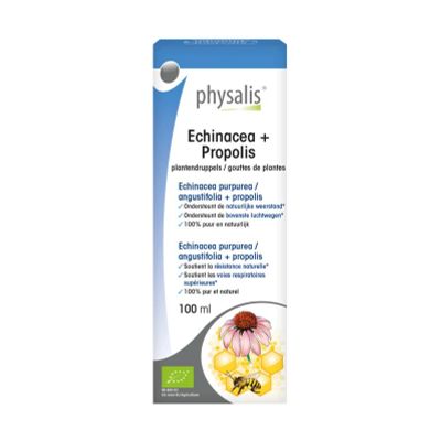 Physalis Echinacea + propolis bio Physalis Echinacea + propolis bio 100 milliliter - Overige producten