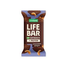 Foto van Lifefood Lifebar oatsnack proteine chocolate delight bio