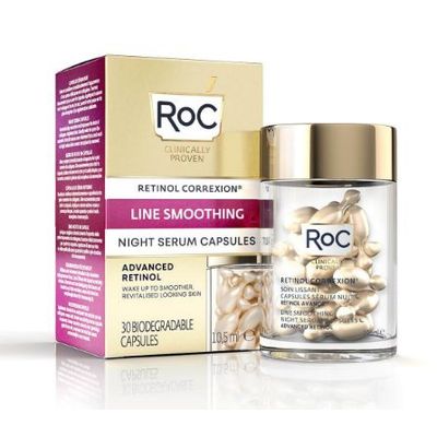 ROC Retinol correxion line smoothing night serum