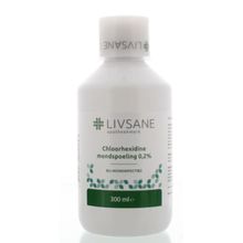 Foto van Livsane Chloorhexidine mondspoel 0.2%