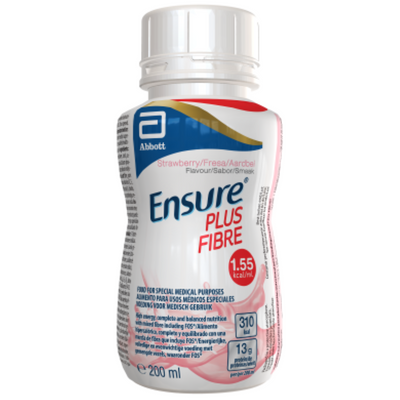 Ensure Plus fibre aardbei Foto van Ensure Plus fibre aardbei