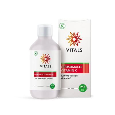 Vitals Liposomale vitamine C 250 Milliliter - Vitamine enkel