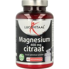 Foto van Lucovitaal Magnesium citraat 400mg poeder