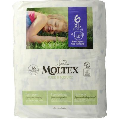 Moltex Pure & nature babyluiers XL