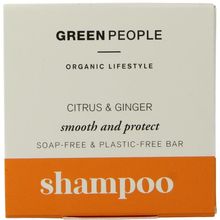 Foto van Green People Shampoo bar citrus & ginger
