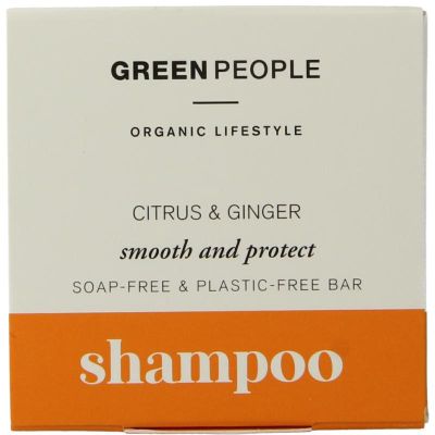 Green People Shampoo bar citrus & ginger