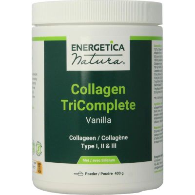 Energetica Nat Collagen tricomplete vanilla 400 gram - Fytotherapie
