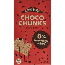 Foto van No Sugar Daddies Choco chunks extra puur bio