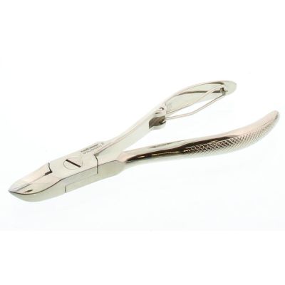 Nageltang geruite handgreep 12 cm nikkel 33 1 stuks - Staalwaren
