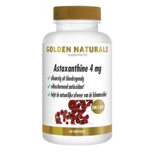 Foto van Golden Naturals Astaxanthine 4mg