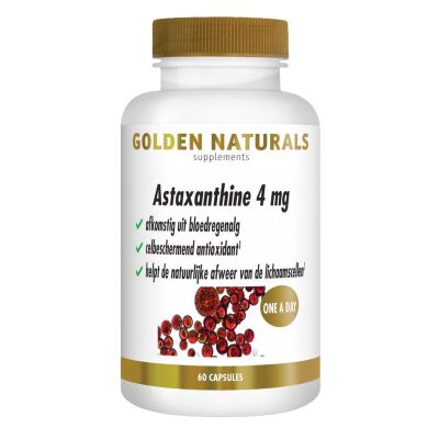 Golden Naturals Astaxanthine 4mg