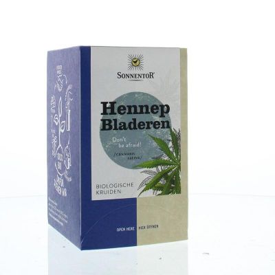 Sonnentor Hennepblad thee Sonnentor Hennepblad thee 18 zakjes - Thee