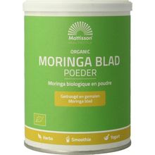 Foto van Mattisson Absolute moringa blad poeder
