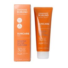 Foto van Borlind Face sun fluid SPF30 bio