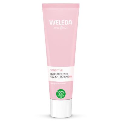 Weleda Gezichtscreme sensitive hydraterend light Weleda Gezichtscreme sensitive hydraterend light 30 Milliliter - Dag en Nachtcreme