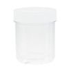 Afbeelding van Plastobel tabletfles transparant gedopt 70 ml
