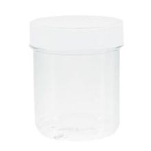 Foto van Plastobel tabletfles transparant gedopt 70 ml