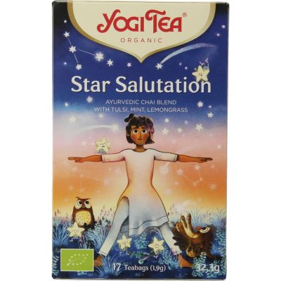 Yogi Tea Star salutation bio