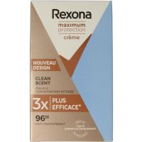 Rexona Deodorant stick max prot clean scent women