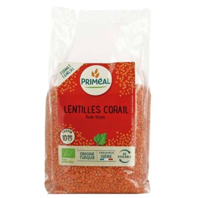 Primeal Linzen koraalrood 1 kilogram - Overig reform/levensmiddelen