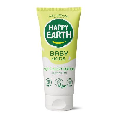 Happy Earth Bodylotion voor baby & kids