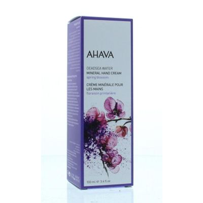 Ahava Mineral handcream spring blossom 100 milliliter - Handverzorging