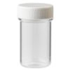 Afbeelding van Plastobel tabletfles transparant gedopt 20 ml