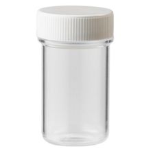 Foto van Plastobel tabletfles transparant gedopt 20 ml