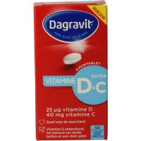 Dagravit Vitamine D3 25mcg vitamine C