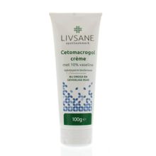 Foto van Livsane Cetomacrogol creme & 10% vaseline