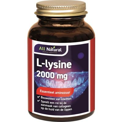 All Natural L lysine 1000mg