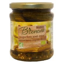 Foto van Bionova Augurken zoet zuur